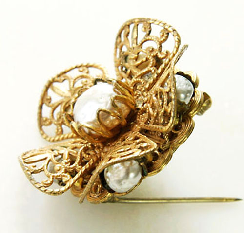 （画像用） Miriam Haskell ミリアムハスケル ブローチ