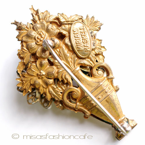 （画像用） ミリアムハスケル　 Haskell　ブローチ