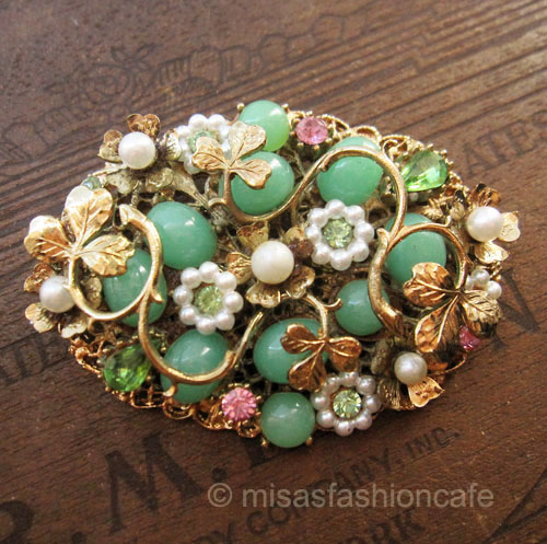 （画像用） Coro コロ お花畑ブローチ