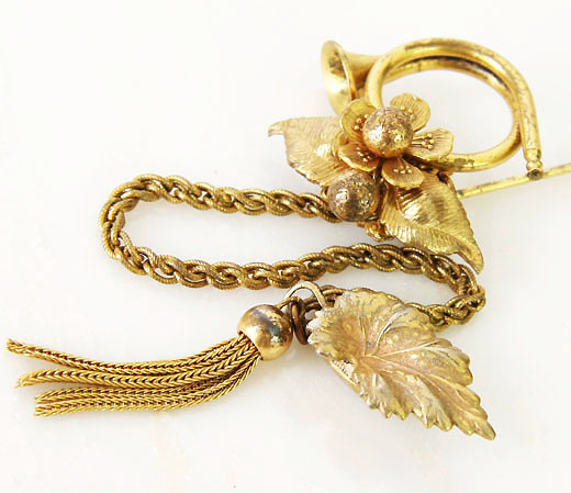 （画像用） Miriam Haskell ミリアムハスケル ブローチ