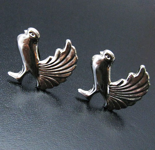 （画像用） Sterling銀製　Coro　 ブローチ　2個セット