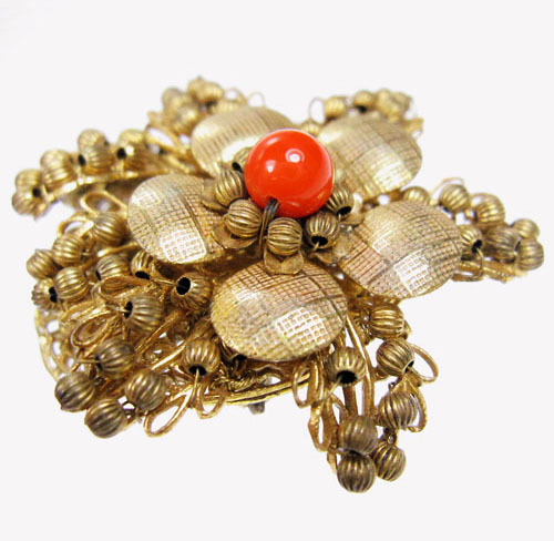 （画像用） Miriam Haskell ミリアムハスケル ブローチ