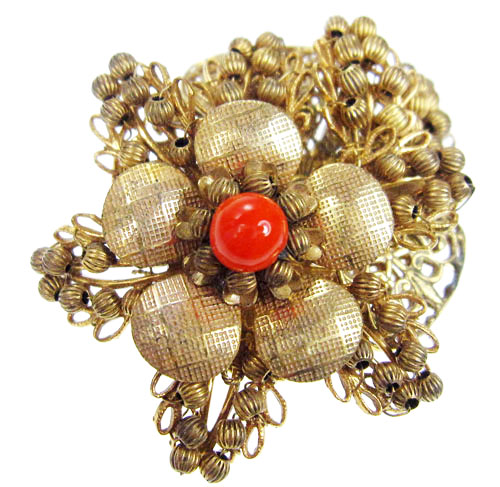 （画像用） Miriam Haskell ミリアムハスケル ブローチ