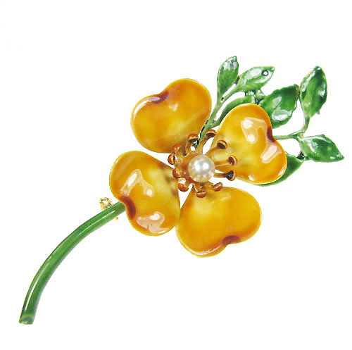 （画像用） Original By Robert　 ハナミズキ　ブローチ