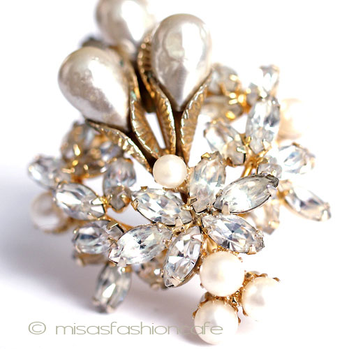 （画像用） Vendome　ヴァンドーム バロックパール　ブローチ