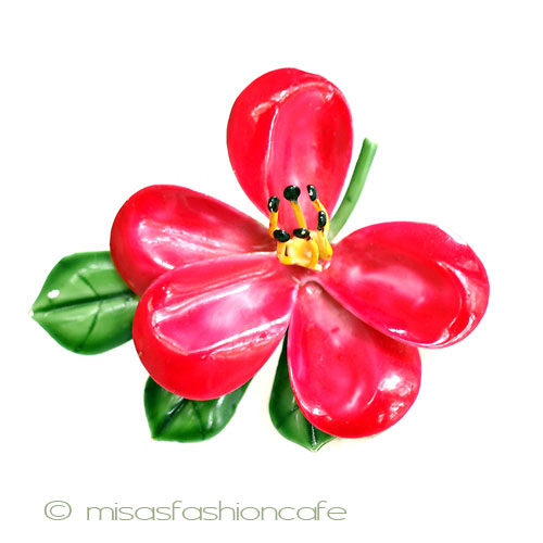 （画像用） Original By Robert　 フラワー　ブローチ