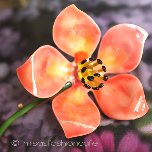 （画像用） Original by Robert フラワー　ブローチ