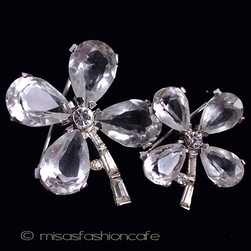 （画像用） Trifari　 トリファリ 四つ葉セット　1948年