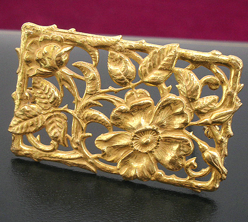 （画像用） Miriam Haskell ミリアムハスケルブローチ