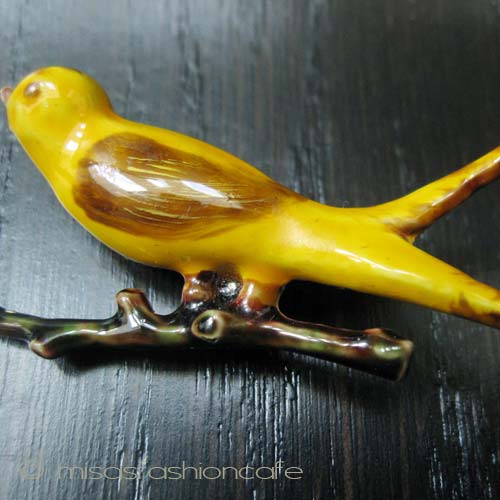 （画像用） Original By Robert ロバート 鳥ブローチ