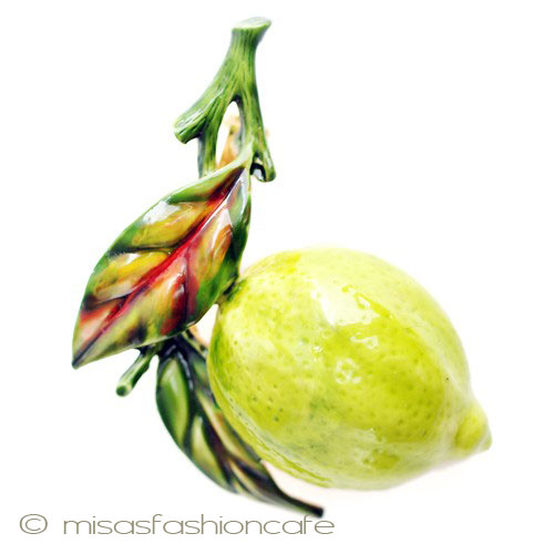 （画像用） Ｏｒｉｇｉｎａｌ　ｂｙ　Ｒｏｂｅｒｔ レモン　ブローチ