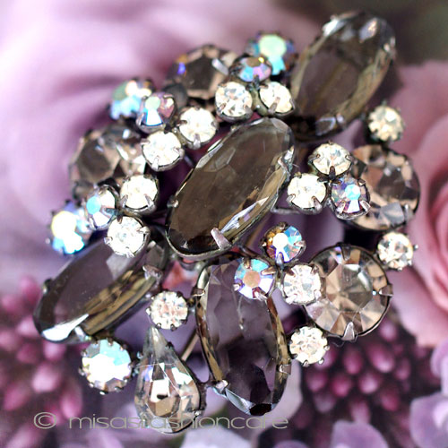 （画像用） Ｒｅｇｅｎｃｙリージェンシー クリスタル　ブローチ