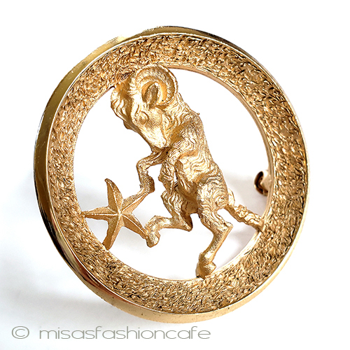 （画像用） Ｔｒｉｆａｒｉ　 トリファリ 羊・牡羊座ブローチ