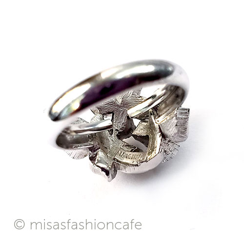 （画像用） Trifariトリファリ　花束 アンティークリング指輪