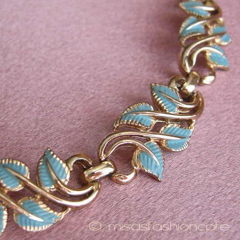 （画像用） Coro コロ 刻印 　ターコイズリーフ セット