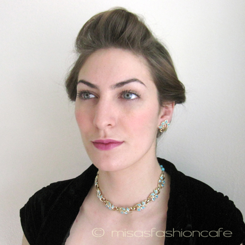 （画像用） Coro コロ 刻印 　ターコイズリーフ セット