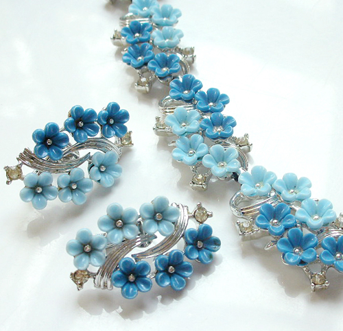 （画像用） Coroコロ ブルーの小花セット