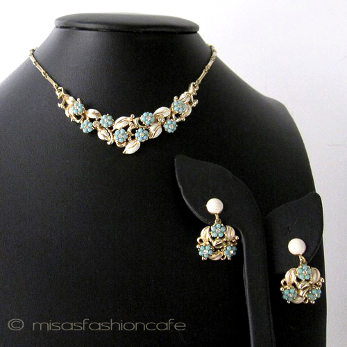 （画像用） Coro ターコイズ小花セット