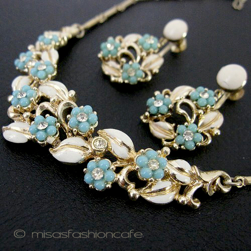 （画像用） Coro ターコイズ小花セット