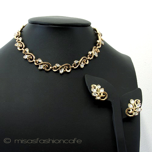 （画像用） クラウントリファリ Trifari クリスタルセット