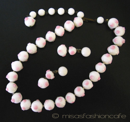 （画像用） クラウントリファリ Trifari アートグラスセット