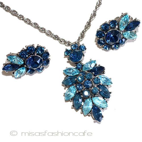 （画像用） Trifariトリファリ　SET ブルーRSフローラル