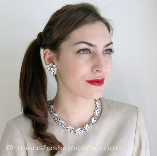 （画像用） クラウントリファリ ネックレス＆イヤリング