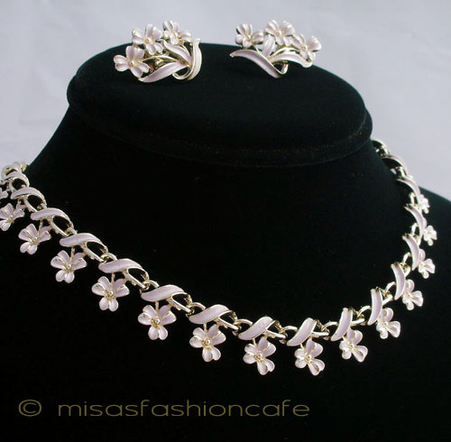 （画像用） Coro コロ 刻印 　薄紫の小花　セット