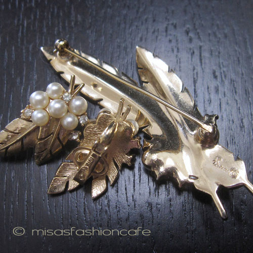 （画像用） クラウントリファリ Trifari 羽　セット