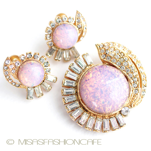 （画像用） オパール・アートグラス フローラル　セット