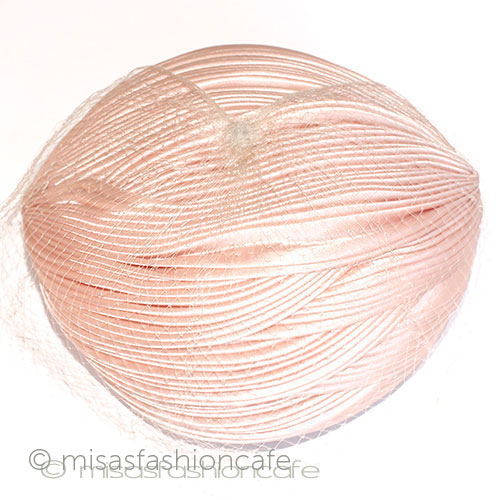 （画像用） ヴィンテージ　ハット ピンク＆チュール