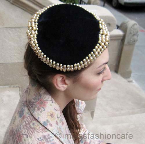 （画像用） ヴィンテージ　ハット パール