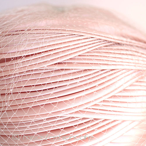 （画像用） ヴィンテージ　ハット ピンク＆チュール