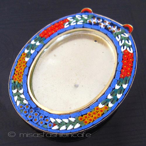 （画像用） アンティーク雑貨 モザイク写真立て