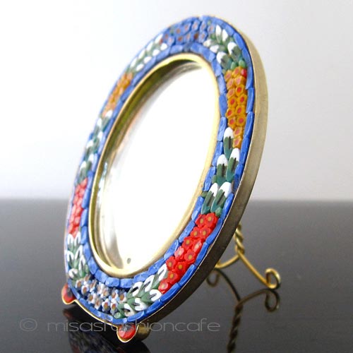 （画像用） アンティーク雑貨 モザイク写真立て