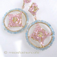 Lavish ピアス 18Kgp ファンタジー