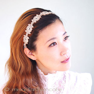 ビジュー　ヘアバンド