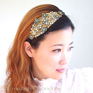 お花ヘアーバンド再販！