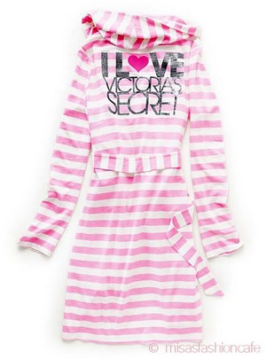 Victoria's Secret　 バスローブ I Love VS