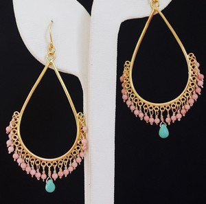 ピアスまたはイヤリング 18K Vermeil ティアー