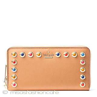 ケイトスペード　 ビジュー　長財布