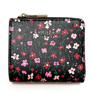KateSpadeお財布 お花柄　二つ折り