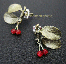 Michaud ピアス チェリー