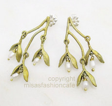 Michaud ピアス 小麦