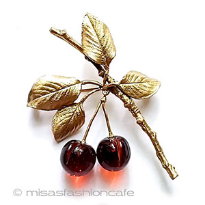 マイケルミショー ガラスチェリーGOLD