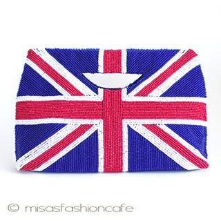 ＭＯＹＮＡ.NY　モイナ 全面ビーズ刺繍　バッグ