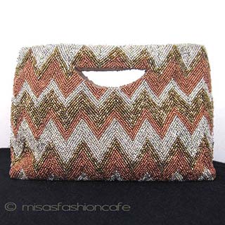MOYNA モイナ バッグ カッパージグザグ