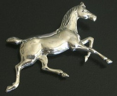 Sterling　Silver 銀製　馬ブローチ