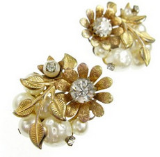 Beaujewels お花イヤリング