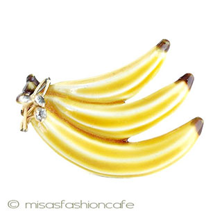HAR　バナナ　ブローチ